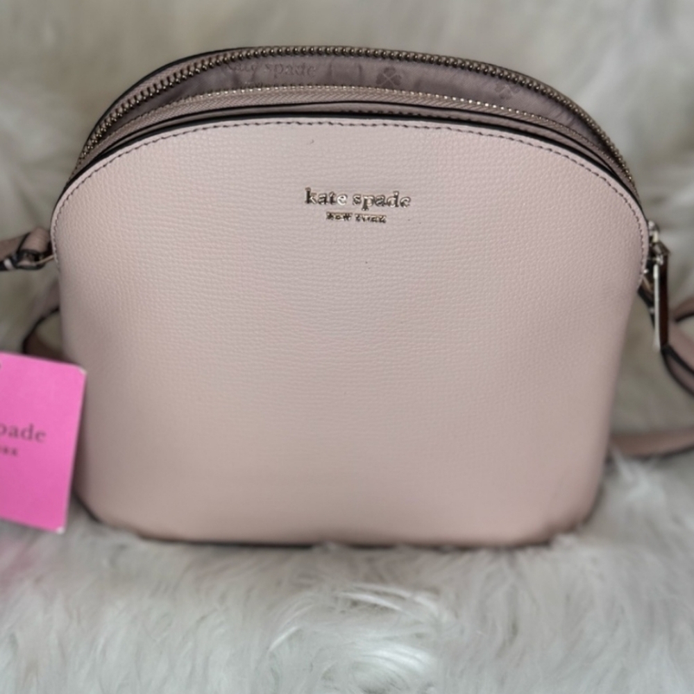 NWOT Kate Spade Pink Dome Crossbody Bag - Picture 2 of 6
